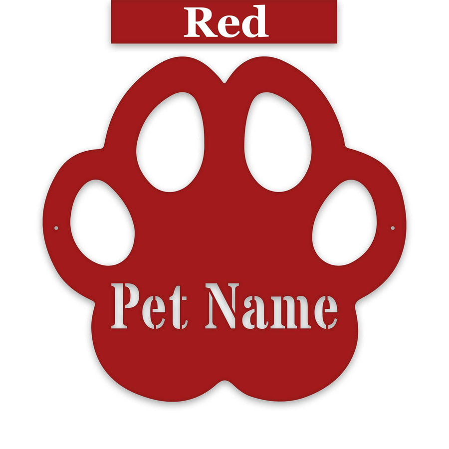 Dog Paw Monogram