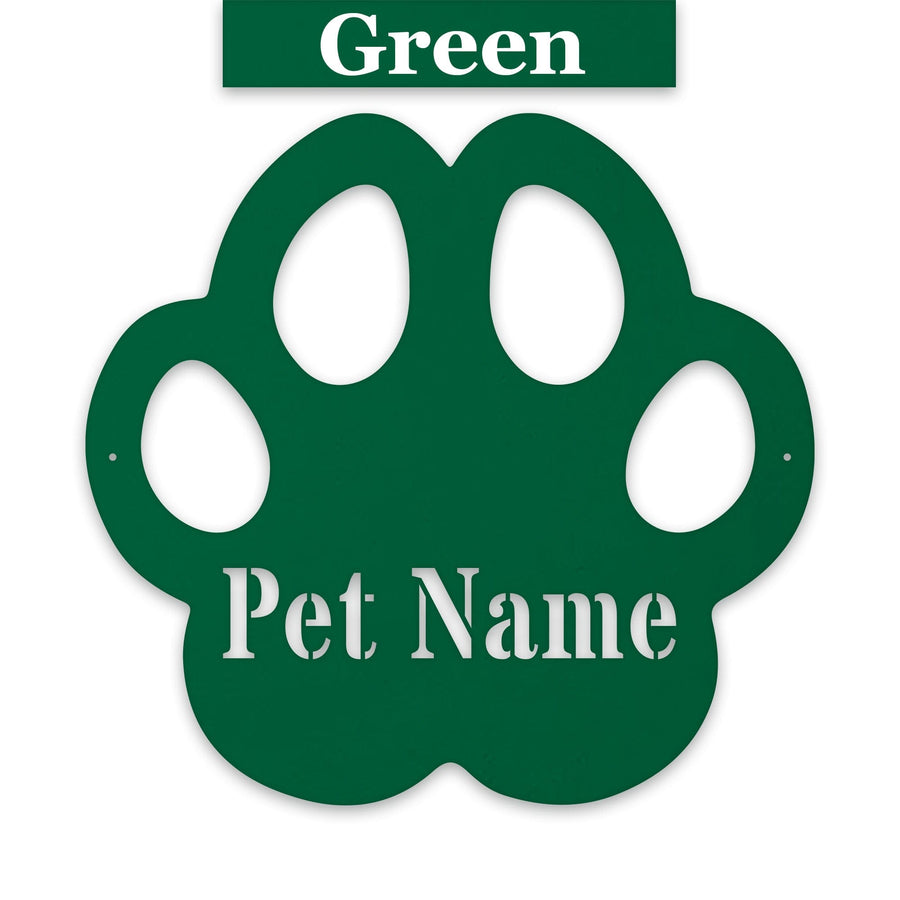 Dog Paw Monogram