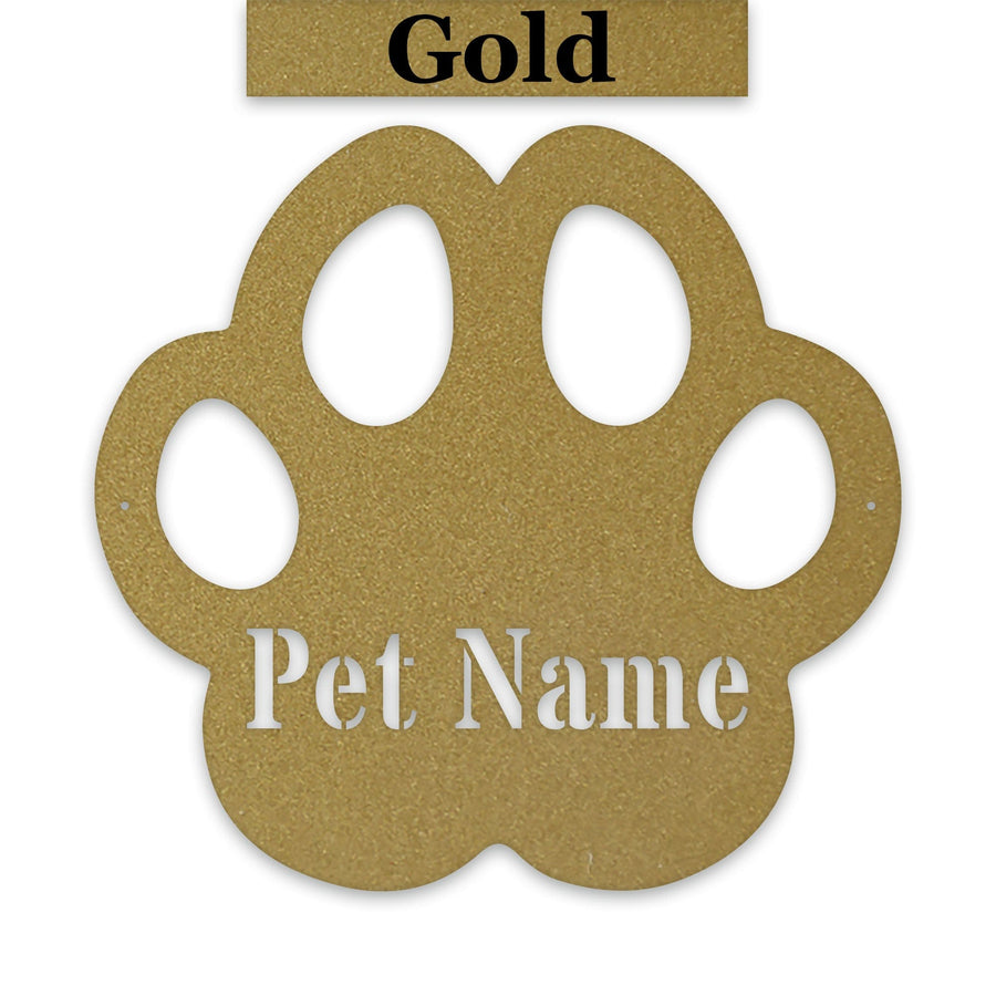 Dog Paw Monogram