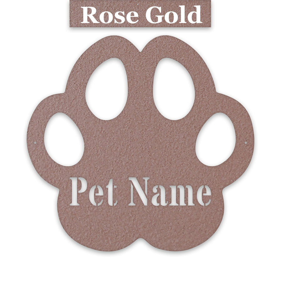 Dog Paw Monogram