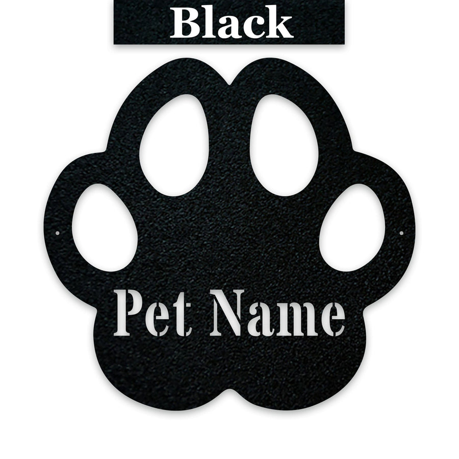Dog Paw Monogram
