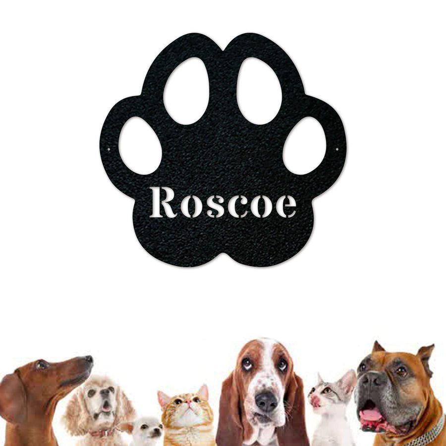 Dog Paw Monogram