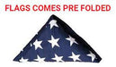3' X 5' American Pre Folded Flags, Folded American Flag, , The Military Gift Store, folded flag