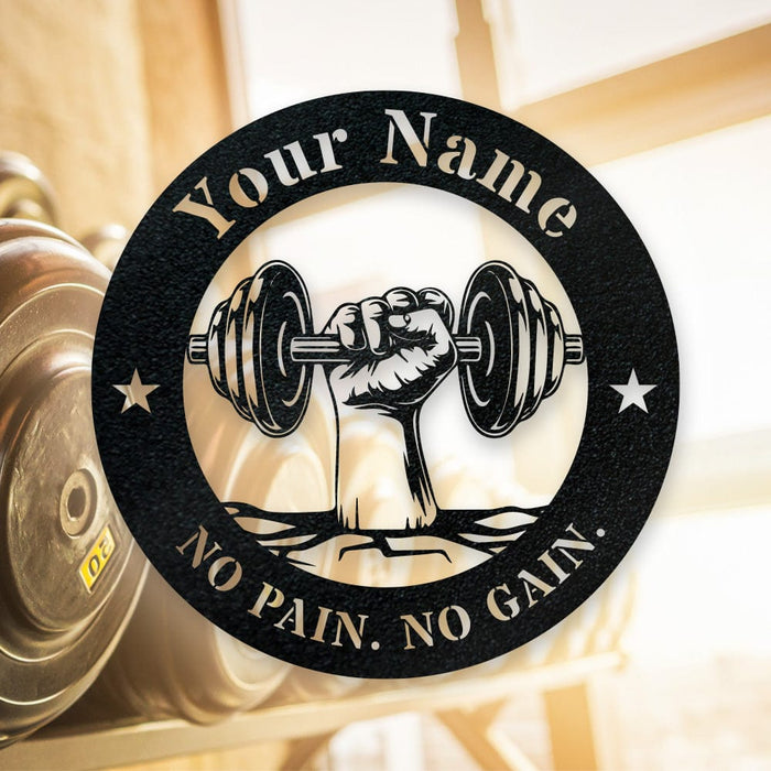 Dumbbell Gym Monogram
