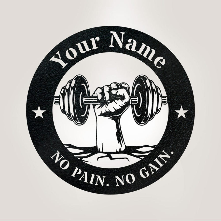 Dumbbell Gym Monogram