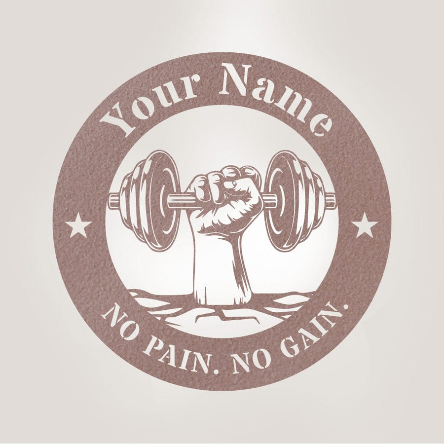 Dumbbell Gym Monogram