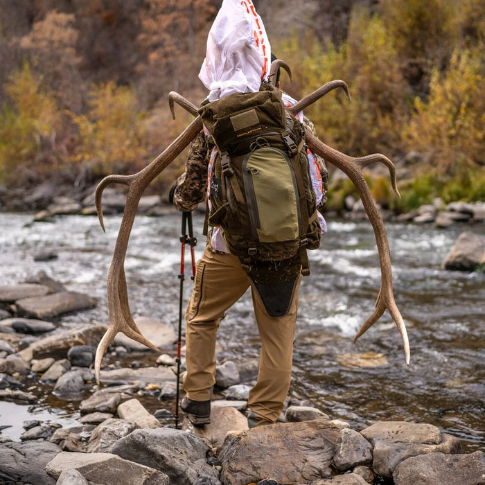 Eberlestock Team Elk Pack | Lightweight Hunting Pack w/ Rifle Scabbard