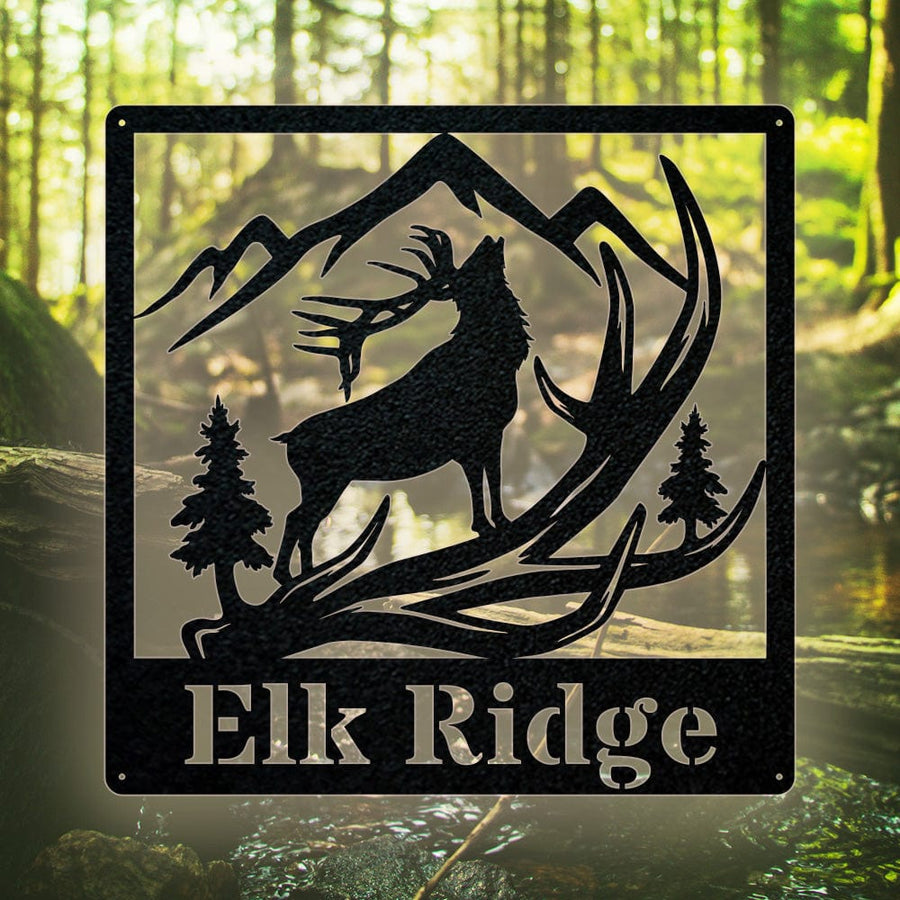 Elk Antler Monogram