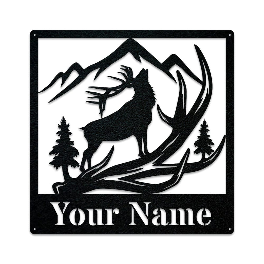 Elk Antler Monogram