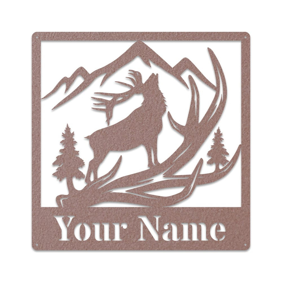 Elk Antler Monogram