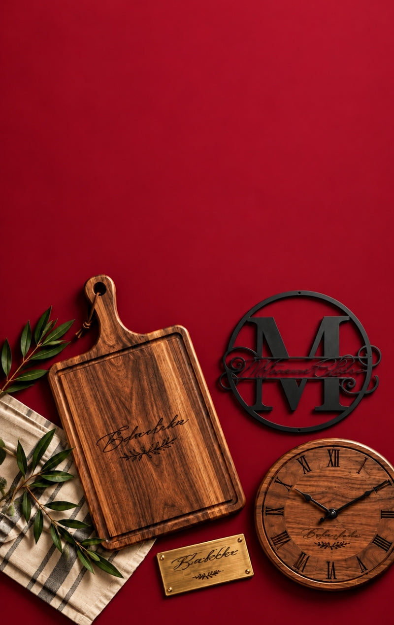 Personalized & Engraved. Made to Order.