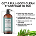 Essential Men's Grooming Bundle - 3-in-1 Wash for Hair and Body + Face + Beard Wash with Tea Tree Oil by Abbot Kinney Apothecary Men's Grooming Los Angeles Brands 