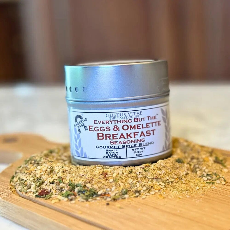 Everything But The Eggs & Omelette Breakfast Seasoning Gourmet Seasonings Gustus Vitae