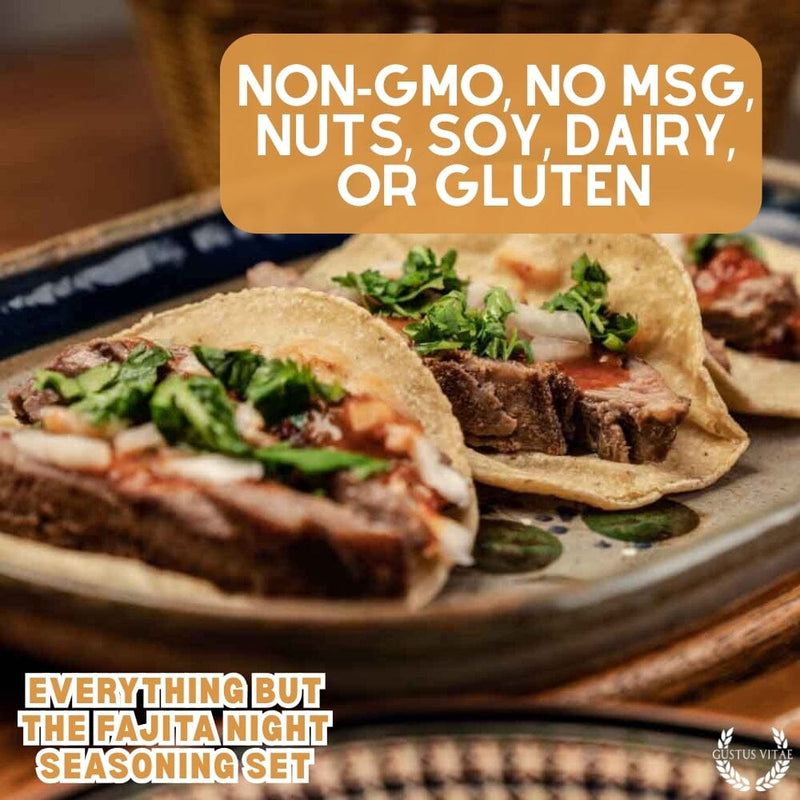 Everything But The Fajita Night Collection | Set of 4 Collections & Gift Sets Gustus Vitae