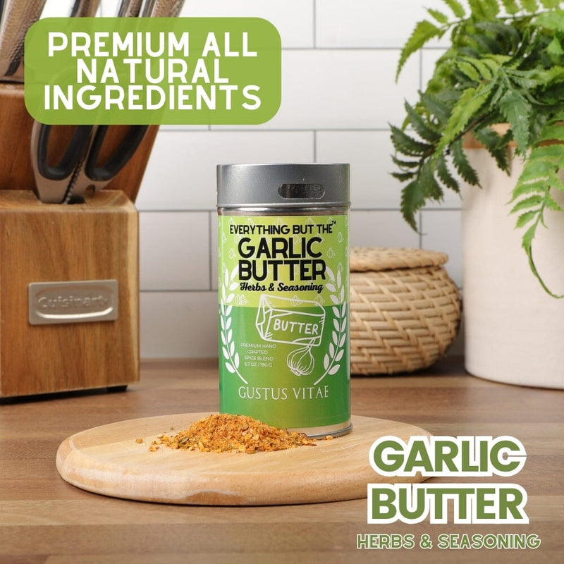 Everything But The Garlic Butter Herbs & Seasoning Gourmet Seasonings Gustus Vitae