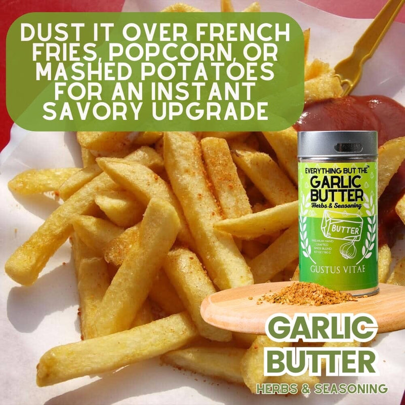 Everything But The Garlic Butter Herbs & Seasoning Gourmet Seasonings Gustus Vitae