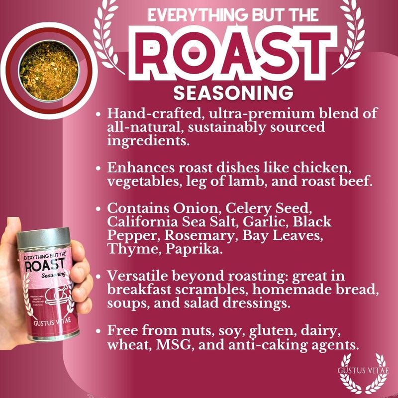 Everything But The Roast Seasoning Bougie BBQ Gustus Vitae