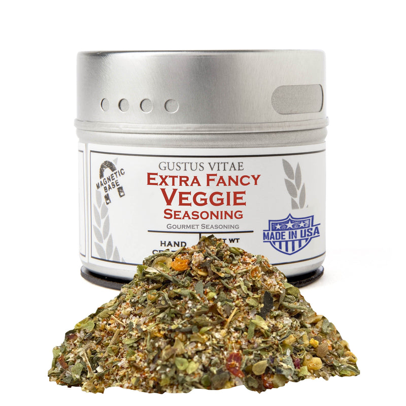 Extra Fancy Veggie Seasoning Gourmet Seasonings Gustus Vitae