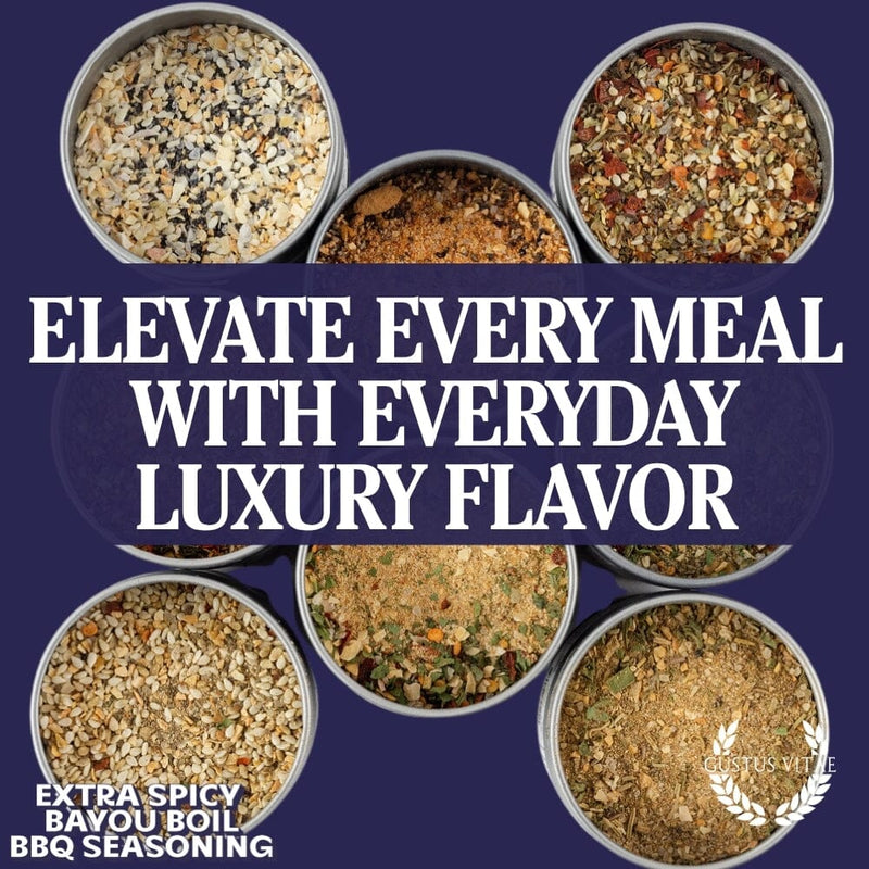 Extra Spicy Bayou Boil BBQ Seasoning Bougie BBQ Gustus Vitae