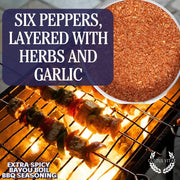 Extra Spicy Bayou Boil BBQ Seasoning Bougie BBQ Gustus Vitae