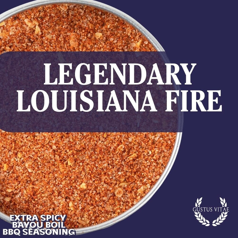 Extra Spicy Bayou Boil BBQ Seasoning Bougie BBQ Gustus Vitae