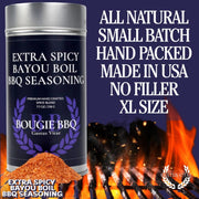 Extra Spicy Bayou Boil BBQ Seasoning Bougie BBQ Gustus Vitae