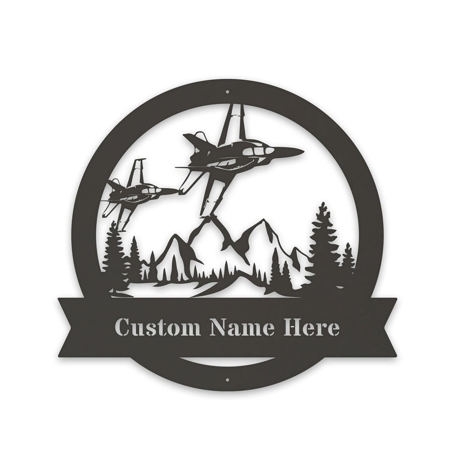 F-18 Super Hornet Custom Metal Sign-Aviator Gift