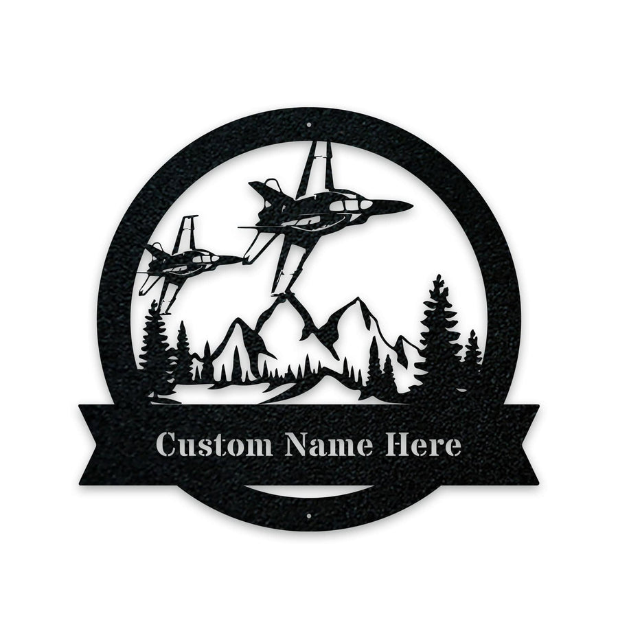 F-18 Super Hornet Custom Metal Sign-Aviator Gift