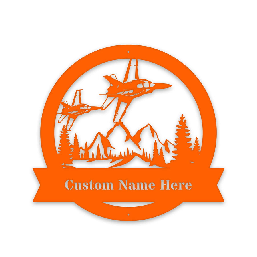 F-18 Super Hornet Custom Metal Sign-Aviator Gift