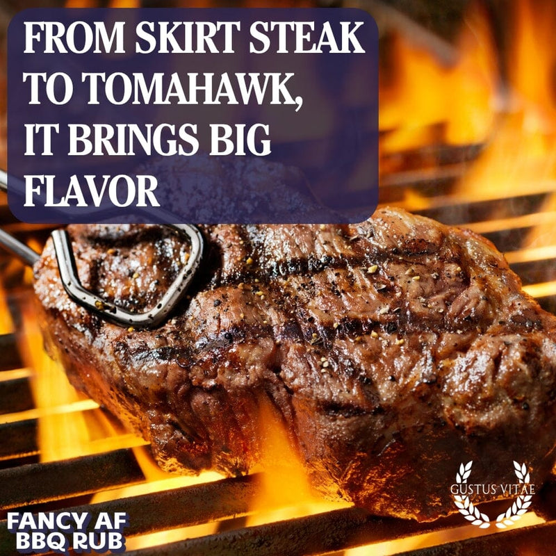 Fancy AF BBQ Rub Bougie BBQ Gustus Vitae
