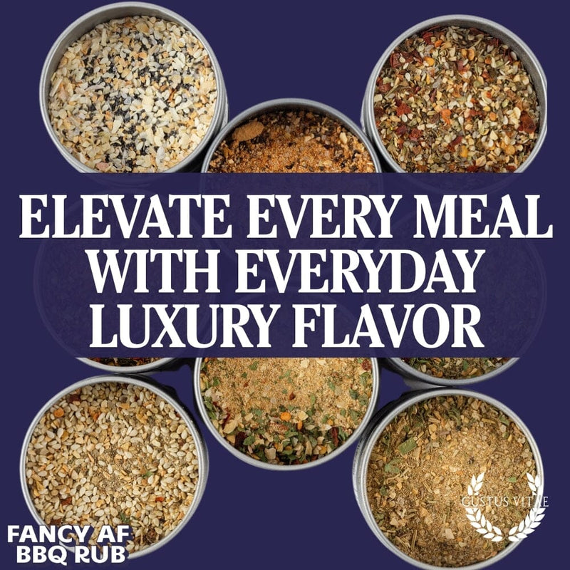 Fancy AF BBQ Rub Bougie BBQ Gustus Vitae
