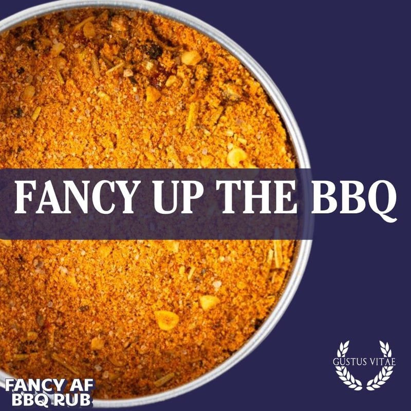 Fancy AF BBQ Rub Bougie BBQ Gustus Vitae