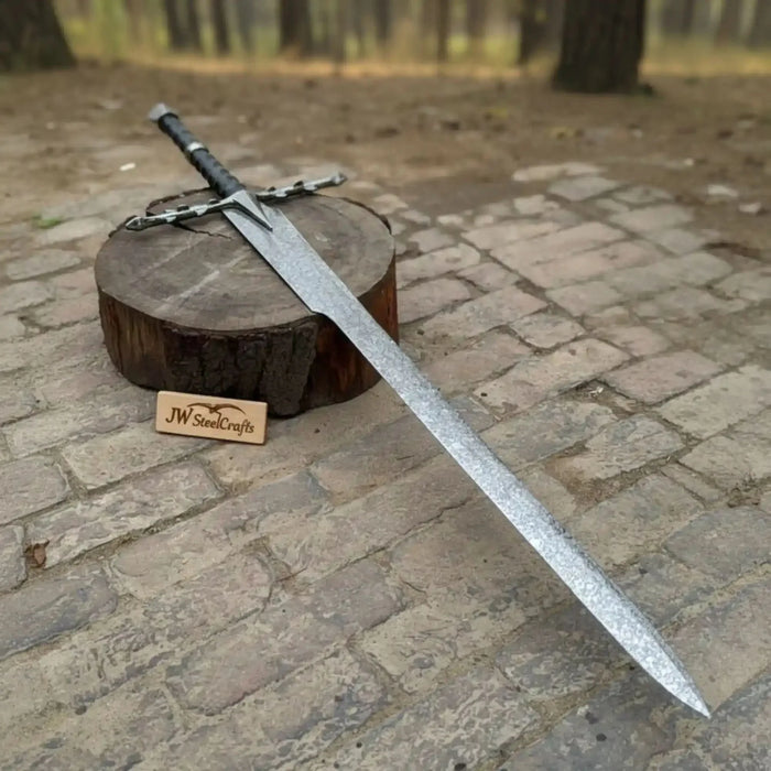 Thornguard Handmade Dark Fantasy Greatsword | Thorn Spike Carbon Steel