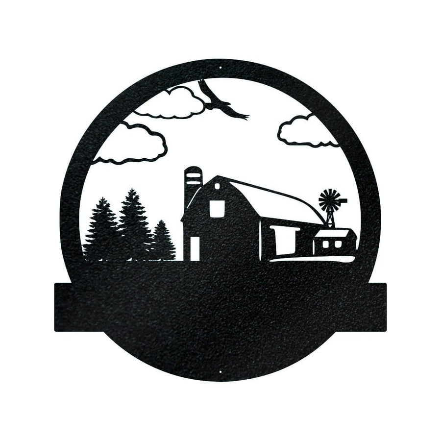Farm Barn Monogram with