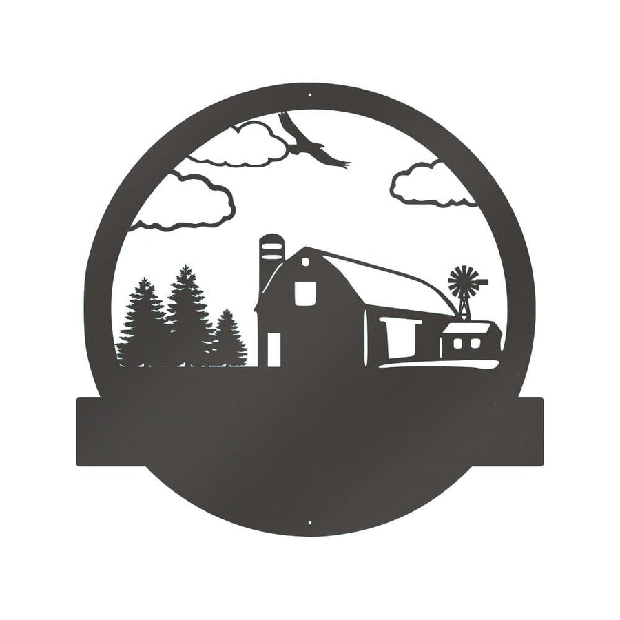Farm Barn Monogram with