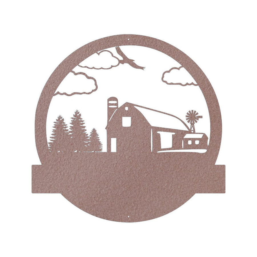 Farm Barn Monogram with