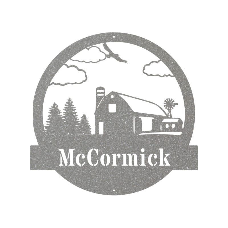 Farm Barn Monogram with