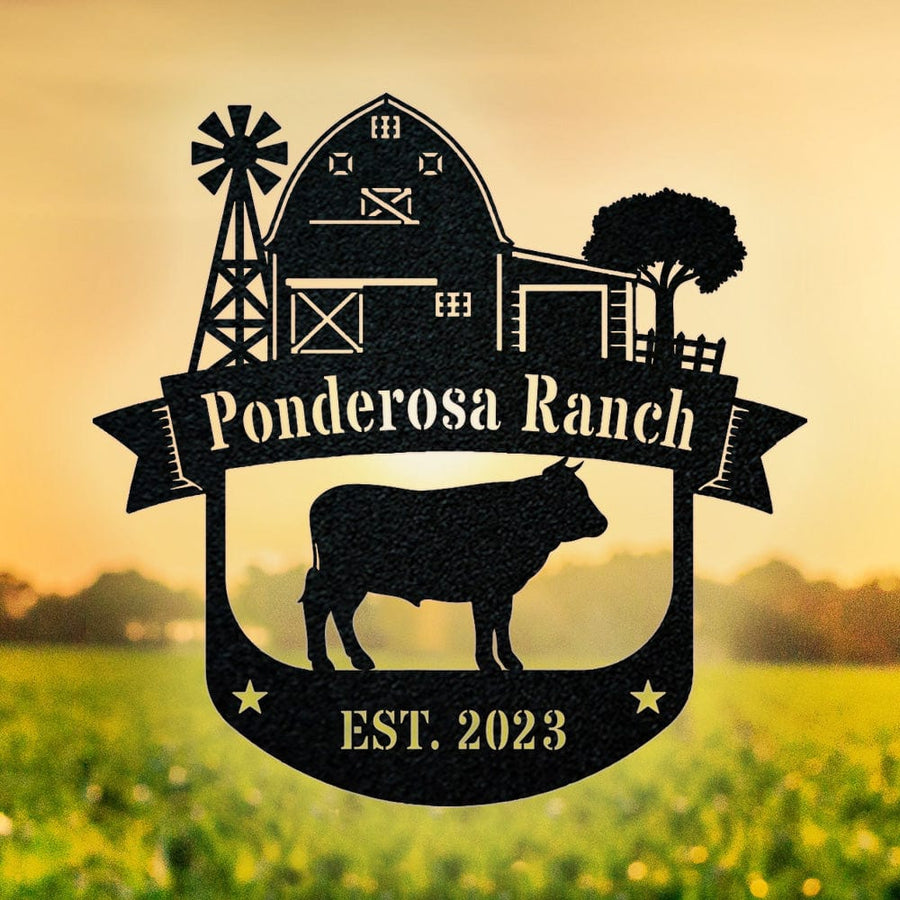 Farm & Ranch Animals Monogram - Farm Life Edition