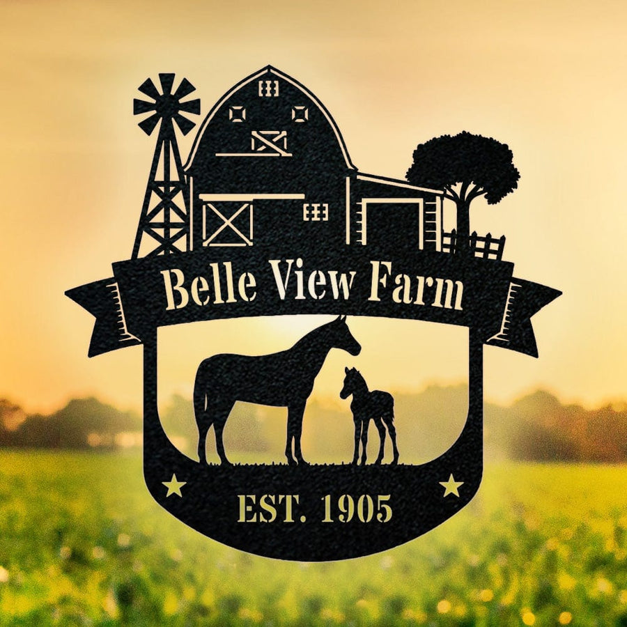 Farm & Ranch Animals Monogram - Farm Life Edition