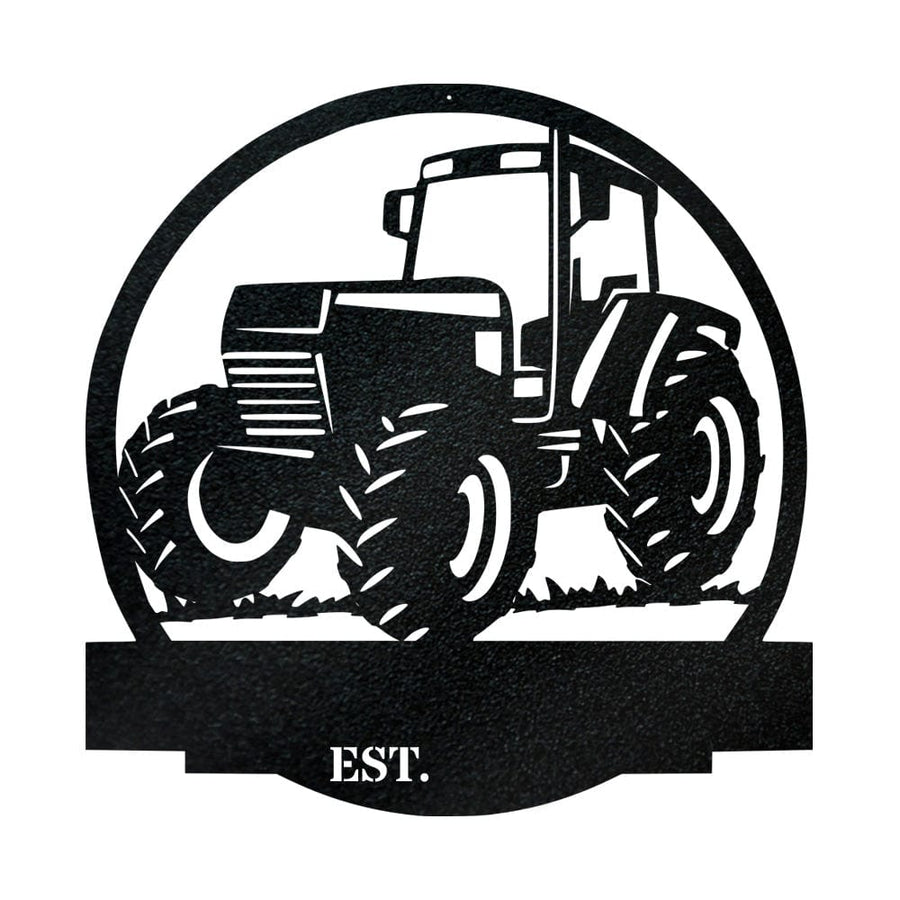 Farm Tractor Monogram