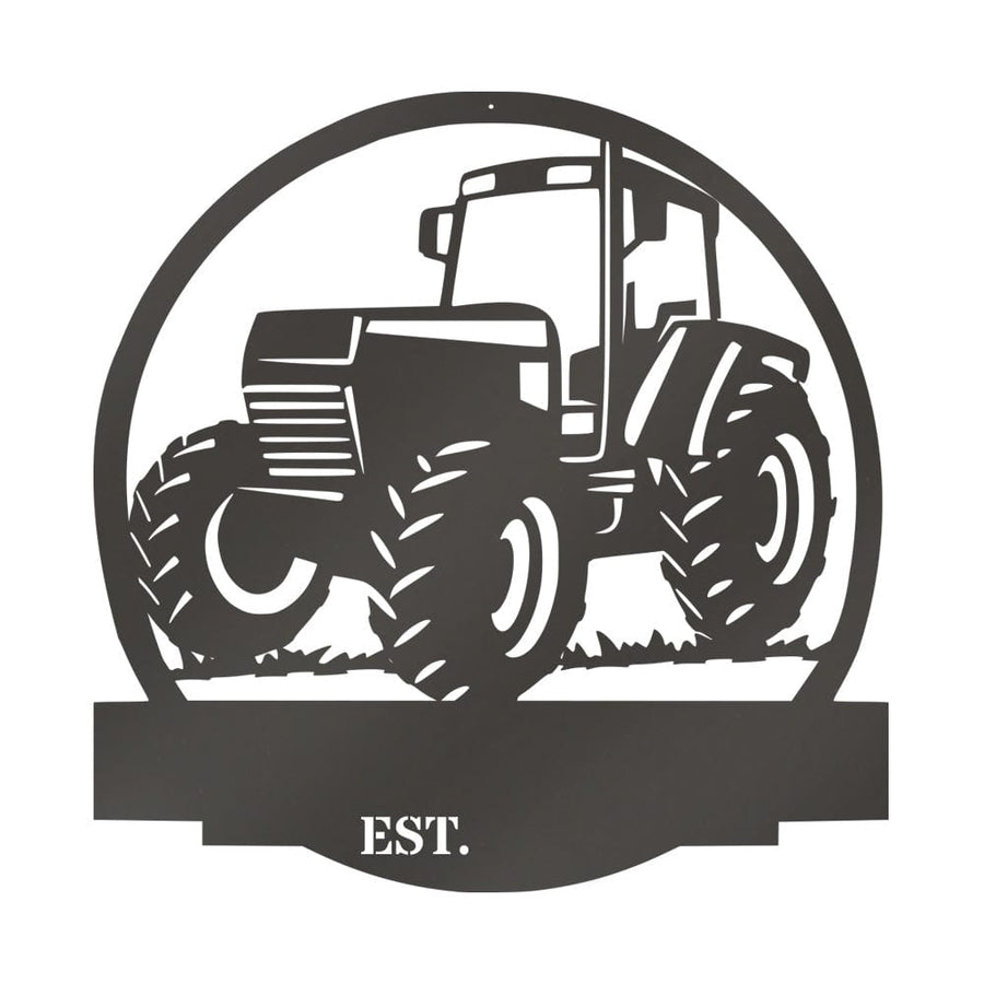 Farm Tractor Monogram