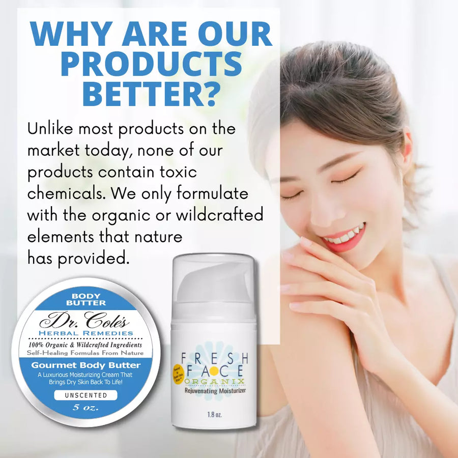 Fresh Face Cream and Dr. Cole's Body Butter Bundle