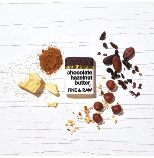 FINE & RAW chocolate - Fine and Raw Chocolate Hazelnut Butter Chunky Bars- 20 Bars x1oz - Snacks | Delivery near me in ... Farm2Me #url#