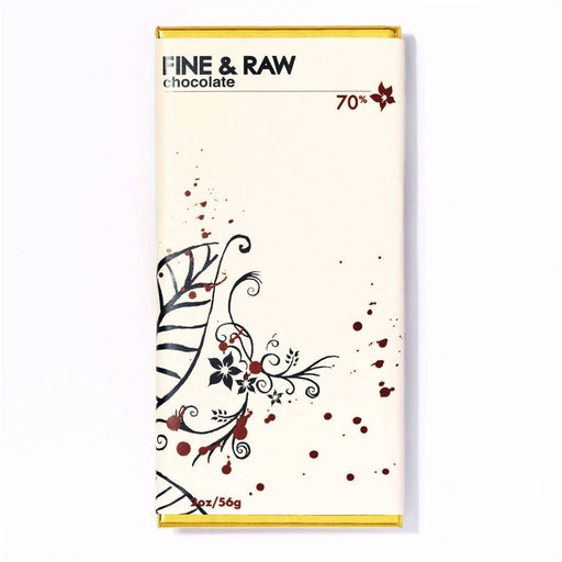 FINE & RAW chocolate - Fine and Raw Dark Chocolate, Organic (70% Cocoa / Cacao) - 10 Bars x 2oz - Snacks | Delivery near me in ... Farm2Me #url#
