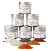 Finishing Sea Salts Collection - 6 Tins Collections & Gift Sets Gustus Vitae