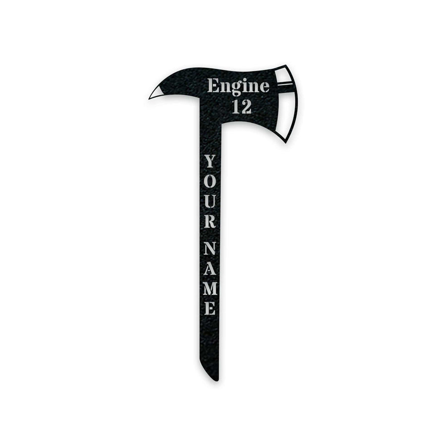 Firefighter Axe - Personalized Fire Axe with Custom Name & Text