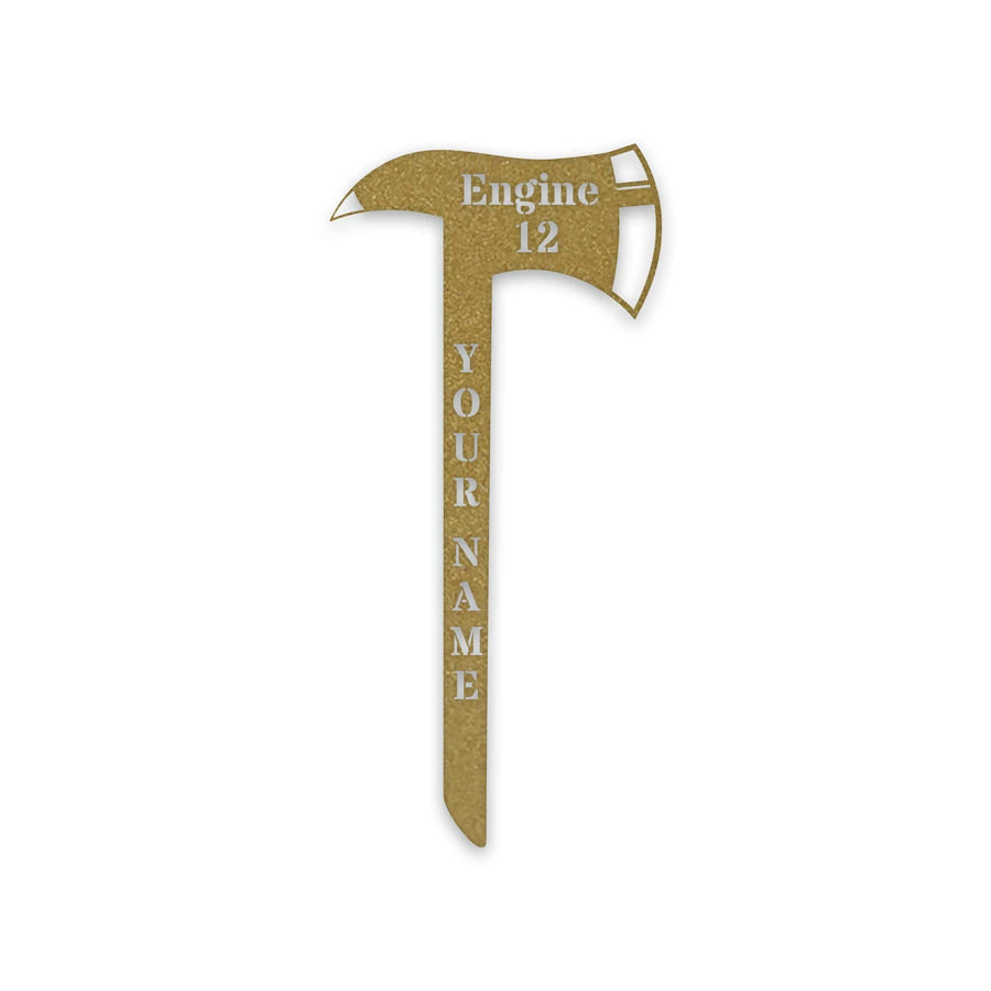 Firefighter Axe - Personalized Fire Axe with Custom Name & Text