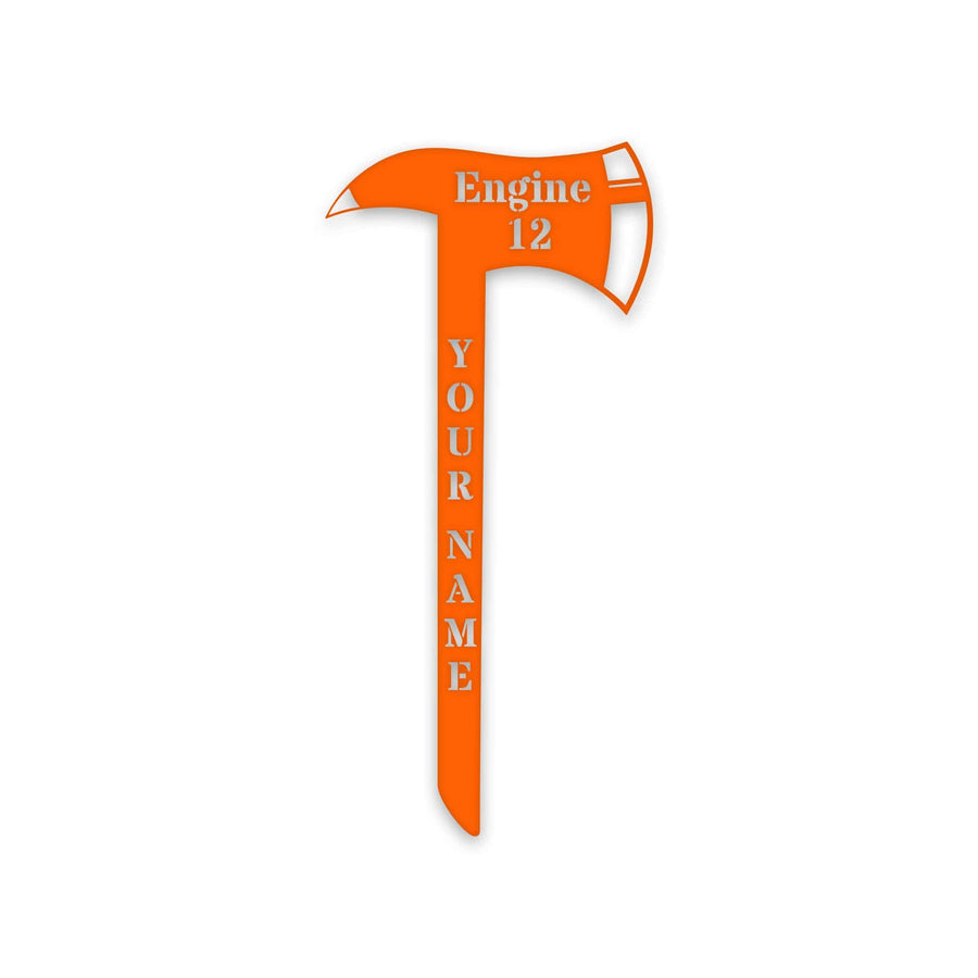 Firefighter Axe - Personalized Fire Axe with Custom Name & Text