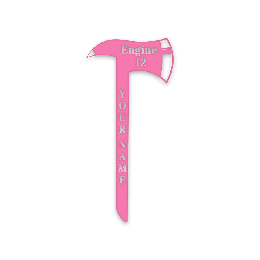 Firefighter Axe - Personalized Fire Axe with Custom Name & Text