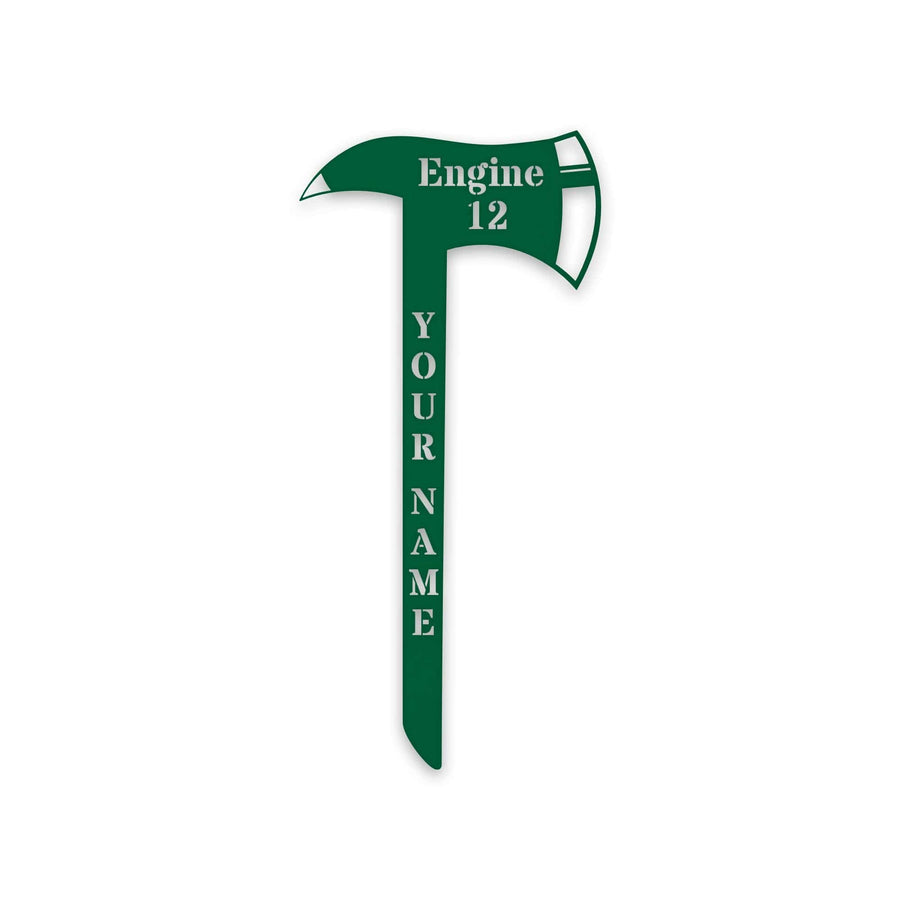 Firefighter Axe - Personalized Fire Axe with Custom Name & Text